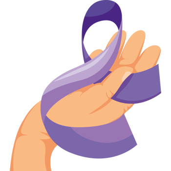 epilepsy ribbon design isolated png
