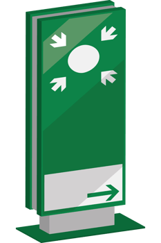 Meeting point sign png
