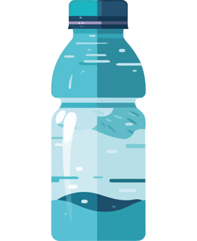 Water bottle clipart png