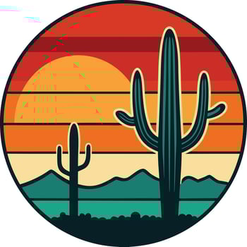 desert logo , icon, element, and template vector