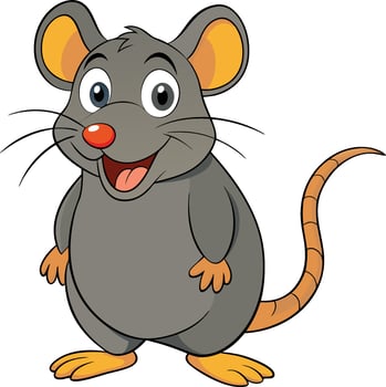 Cute Rat Illustration art vector