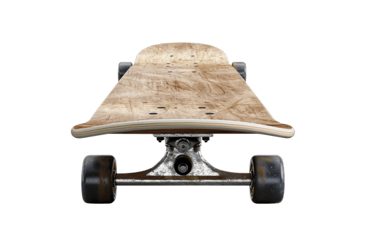 Skateboard Deck Isolated png