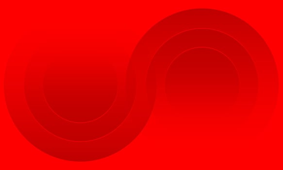 abstract red circles background vector