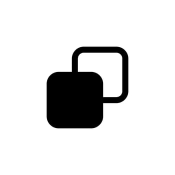 Copy icon. Copy vector