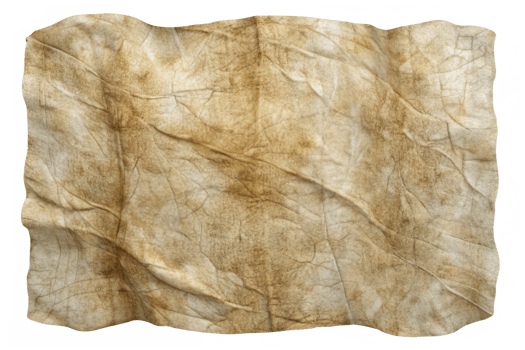 Timeless Old Parchment Paper Sheet 3d Render png