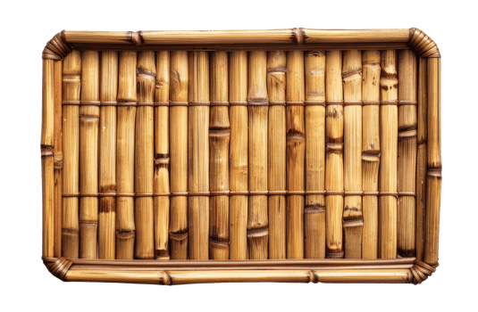 Bamboo Tray, Top View png