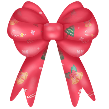 colorful cute ribbon bow png
