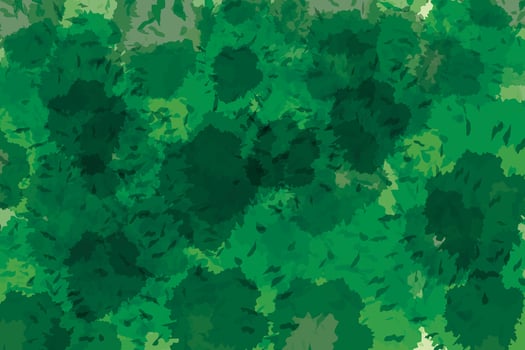 Dark green cool and modern watercolor painted abstract background vector