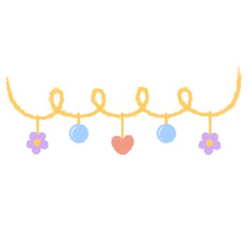 Crayon color ornament decoration png