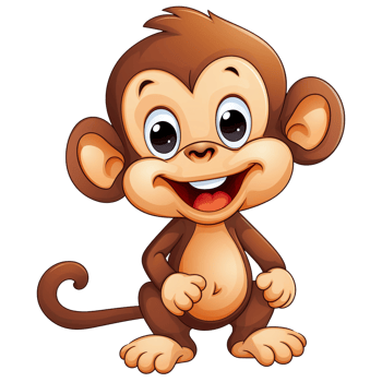 cartoon animals transparent background png