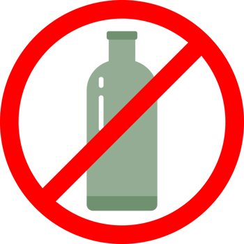Do not drink alcohol icon png