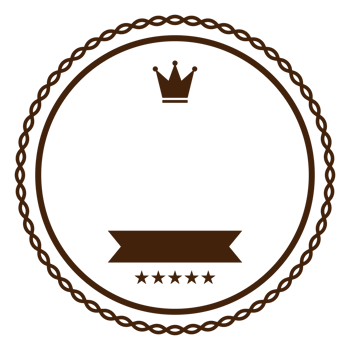 Line badge design template png