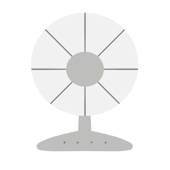fan icon on transparent background png