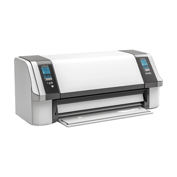 A white and black printer on a transparent background png