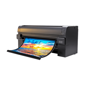 A large printer with a large print on it png