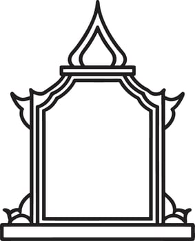 Template of Decorative vintage frames,borders . White Background and illustration. vector
