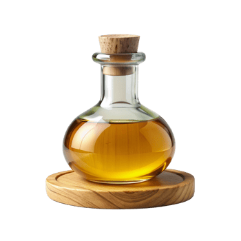 bottle of Mustard oil isolated png