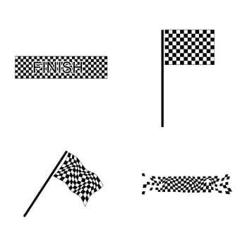 flag icon finish vector