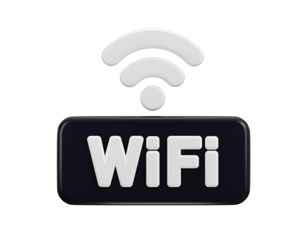 wireless connection icon 3d render png