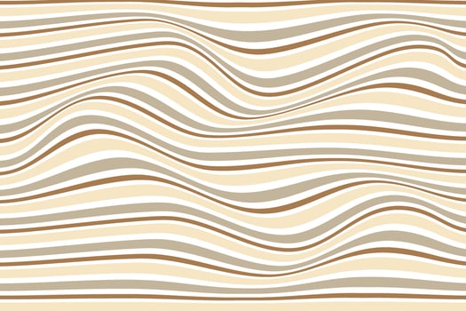 simple abstract cream brown color horizontal wavy distort line pattern a brown and beige abstract pattern with wavy lines vector