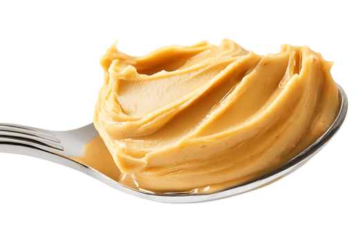 Peanut Butter Spoon - Creamy, Delicious, and Ready to Eat with a Transparent Background png