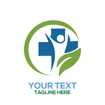 Medical and health logo vector