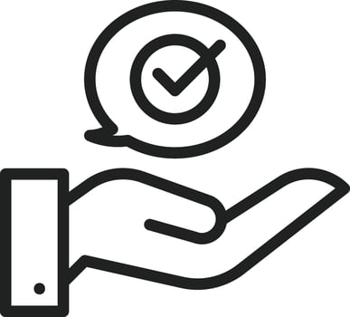 Advice icon image. Suitable for mobile apps, web apps and print media. vector