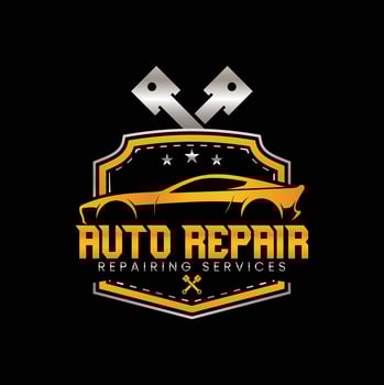 Car detailing logo, auto repair logo, auto service logo vector