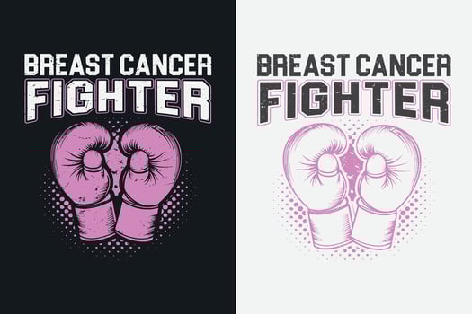 ''Breast Cancer Fighter'' breast cancer t shirt design, breast cancer awareness shirt design. vector