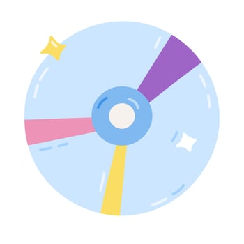 Cute cartoon CD and DVD compact disc from 90s and 00s. Retro CD rom for multimedia, music or film playing as badge of Y2k. Nostalgia for vintage and 1990s aesthetic. Hand drawn computer software. vector