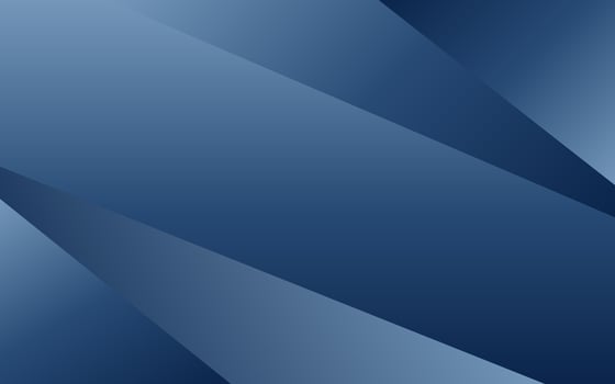 Minimal geometric background. Blue elements with gradient. vector