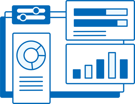 Dashboard Business digital analysis online illustration png