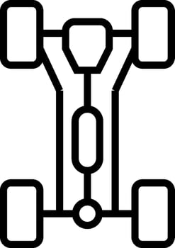 chassis illustration design vector