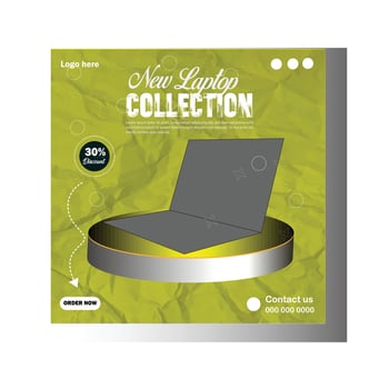New social media product design. vector
