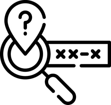 Search icon illustration vector