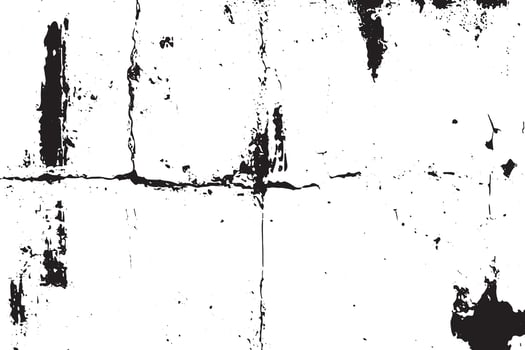Aged Concrete Wall Texture with Visible Cracks and Decay vector