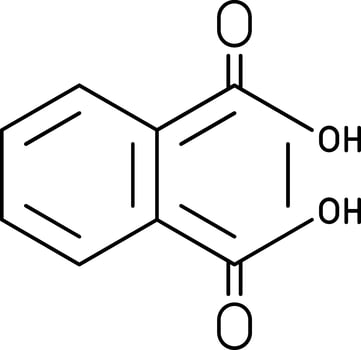 Phthalic Acid Line Icon vector