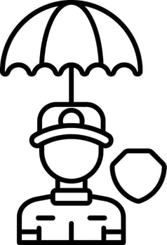 Whole Life Insurance Icon vector