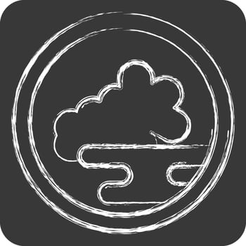 Icon Kimchi. related to Korea symbol. chalk Style. simple illustration vector