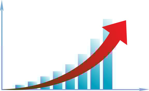 arrow diagram chart vector
