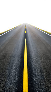 asphalt road isolated transparent background png