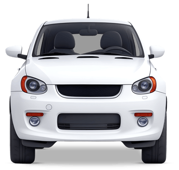 Small city car in the studio. Ecological modern transport. png