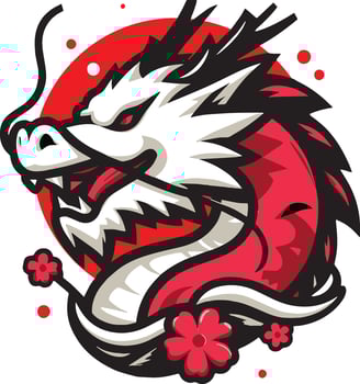 Dragon logo Design vector