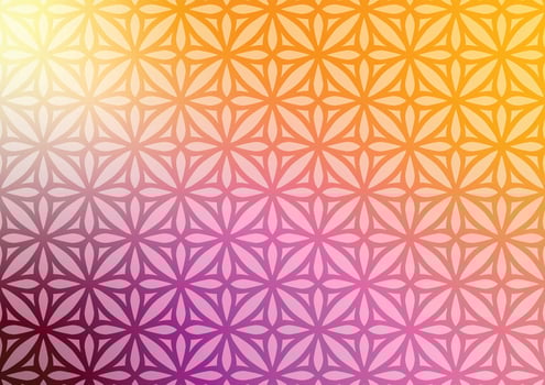 Pattern pink gradient soft abstract geometry background vector