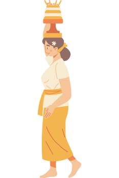 nyepi balinese woman png