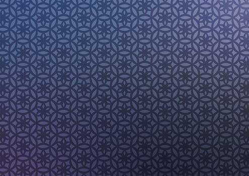 Blue line circle graphic pattern wallpaper background vector