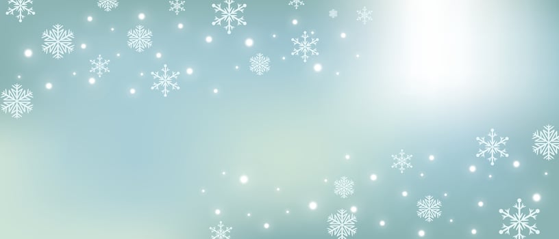 Winter background. Random falling snow flakes wallpaper. Snowfall dust. Snowy landscape. vector