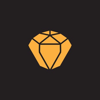 diamond stone logo vector