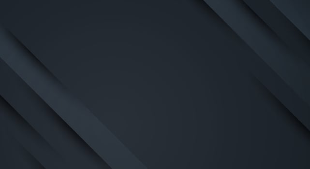 Elegant 3d black abstract for presentation background vector