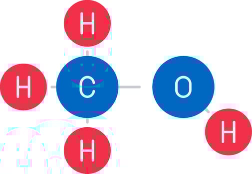Methanol Flat Icon vector